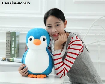 umbes 30cm armas multikas sinine pingviin -, plüüš-mänguasi, rasva pingviin pehme nukk sünnipäeva kingitus s0576