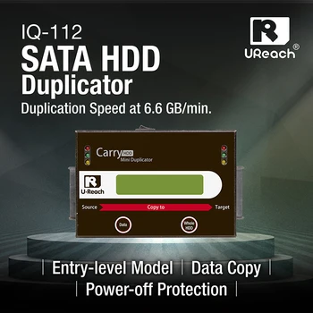 UReach HDD/SSD Koopia masin SATA/IDE/mSATA Paljundusaparaat IQ-112 hdd docking station