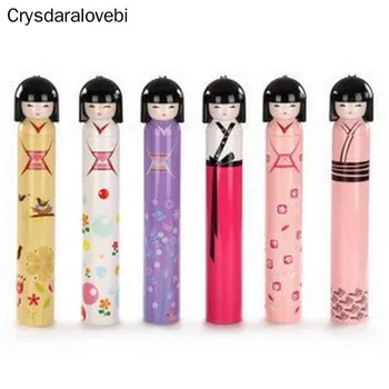 Uudne Kokeshi Nukk Kokkukäiv Vihmavarju Jaapani Nukud Armas Pudel Kokkuklapitavad Kimono Tüdruk Traditsiooniline Vihmavari