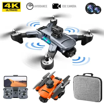 Uus droon k7 5G WIFI 4K HD professionaalne kaamera LED-märgutuli 2.4 G signaali 3-telje anti-shake gimbal paoklahvi (ESC) koos optilise voolu quadcopter