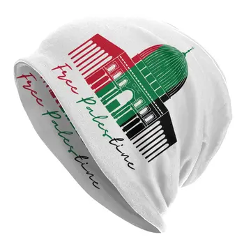 Vaba Palestiina Lipu Kapoti Mütsid, Kootud Müts Talvel Väljas Skullies Beanies Mütsid Palestiina Meeste -, Naiste-Täiskasvanute Kevad Sooja Kork