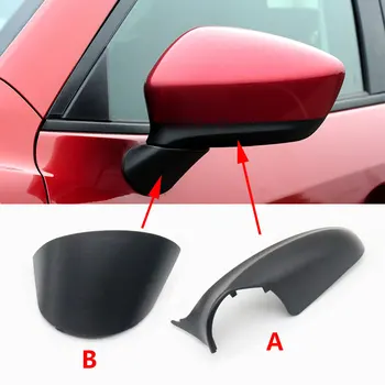 Vasak Parem Auto Tiiva Ukse Väljaspool Rearview Mirror Alumine Kaas Peegli Korpus Mazda CX-5 CX5 2013 2014