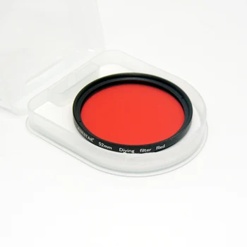 Veekindel Punane Filter Sukeldumine Veealune Fotograafia Kaamera Korpus Gopro Xiaomi Yi Värv Konverteerimise 37mm 52mm 58mm 67 mm filt