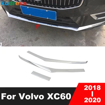 Volvo XC60 XC 60 2018 2019 2020 Chrome ' i Ees Alt Kaitseraua Iluvõre Grilli Kaas Sisekujundus Vormimise Garneering Riba Kleebis Auto Stiil