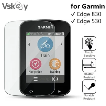 VSKEY 5TK Karastatud Klaas Garmin Edge 830 Serv 530 Screen Protector Jalgrattasõit GPS Mountain Bike Anti-Scratch kaitsekile