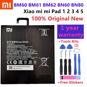 Xiao mi 100% Orginaal Tablett Asendamine Aku Xiaomi Pad 1 2 3 4 4 Pluss Mipad 1 2 3 4 4Plus Suure Mahutavusega Patareide+Tööriistad