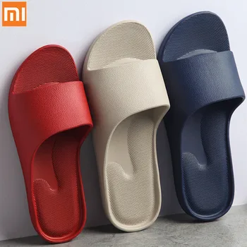 XiaoMi Mijia mood sandaalid mehed ja naised, mitte-libisemine kulumiskindel EVA paksu põhjaga mugav kodu sussid vannituba vanni