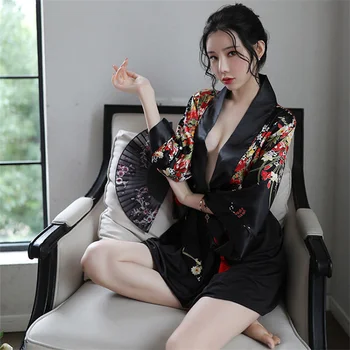 Yukata Haori Naiste Jaapani Kimono 2TK Särk, Seelik Komplekti Kampsun, Samurai Cosplay Kostüüm Riided Traditsiooniliste Aasia Lady Riideid