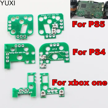 YUXI 2/6/10pairs Jaoks PS4 PS5 Xbox Üks Kalibreerimine Mooduli Reset Drift Analoog Thumb Stick Juhtnuppu PS5 Töötleja