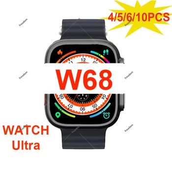 Äravõtmisest IWO Vaadata Ultra Smart Watch W68 49mm Dail Kõne Hääl Assistent Südame Löögisageduse EKG Ip68 Smart Watch Mehed Naised VS Ultra DT8
