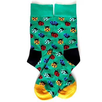 Õnnelik Naljakas Cartoon Naiste Sokid Kammitud Puuvillast Toru Spordi Sokke, armas kawaii sokid